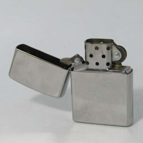Plain Stainless Steel Zippo lighter
