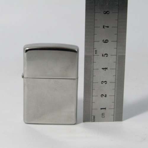 Plain Stainless Steel Zippo lighter