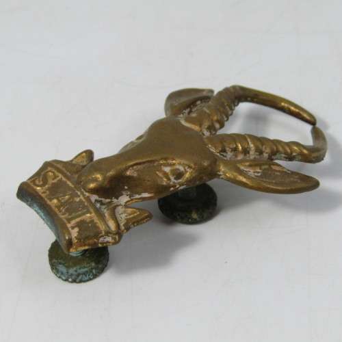 SADF Infantry bokkop cap and SA collar badge