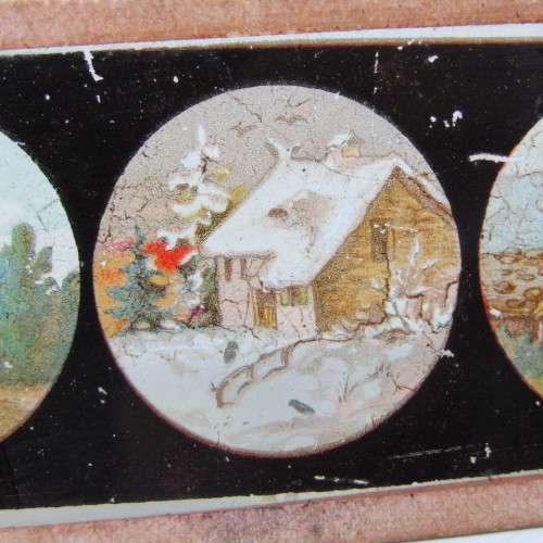 Magic Lantern antique slide