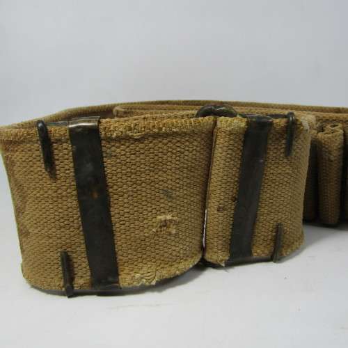Mills and Orndorph double loop 100 cartridge belt - post 1894 - probably Spanish American war