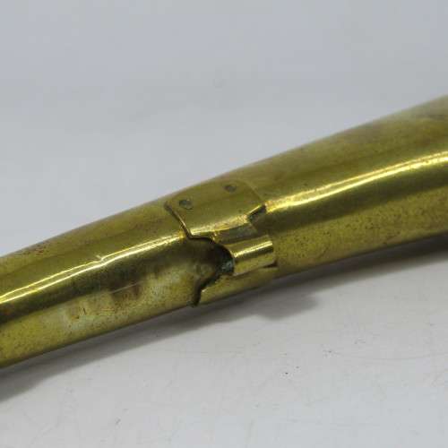 Vintage brass reed horn - working