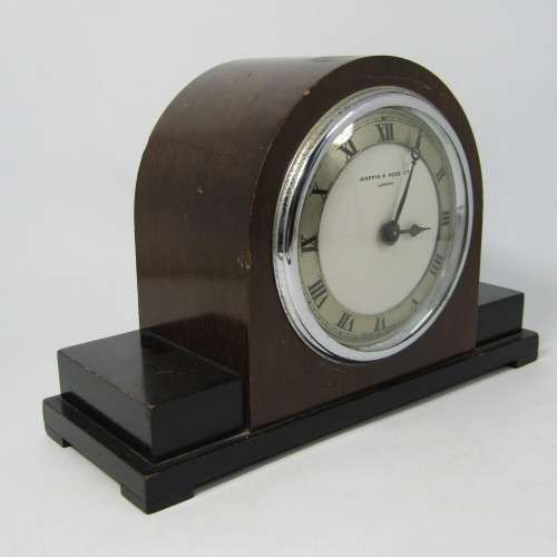 Vintage Mappin and Web mantel clock - working