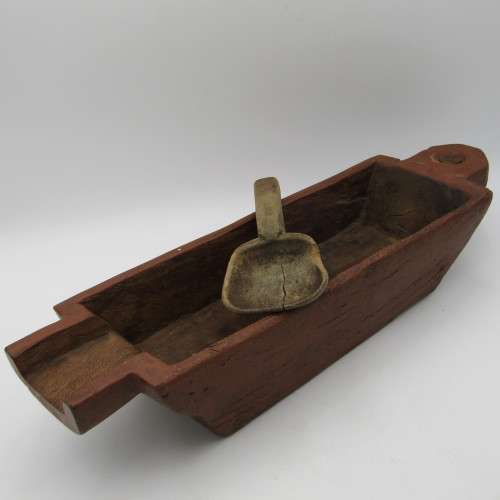 Antique Voortrekker era waboom botterbak / bowl for making butter - early to middle 1800`s