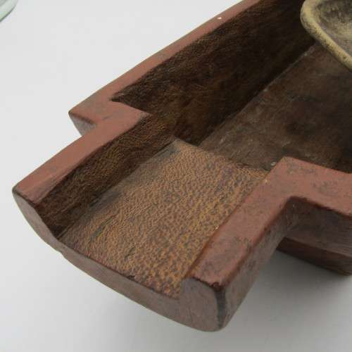 Antique Voortrekker era waboom botterbak / bowl for making butter - early to middle 1800`s