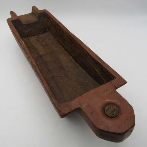Antique Voortrekker era waboom botterbak / bowl for making butter - early to middle 1800`s