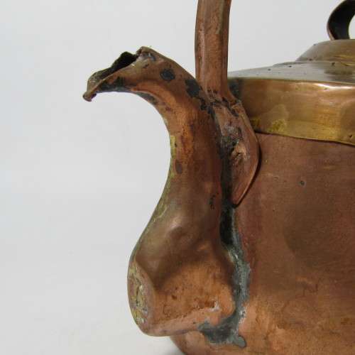 Small Antique copper kettle - Voortrekker kettle dates to early 1800`s