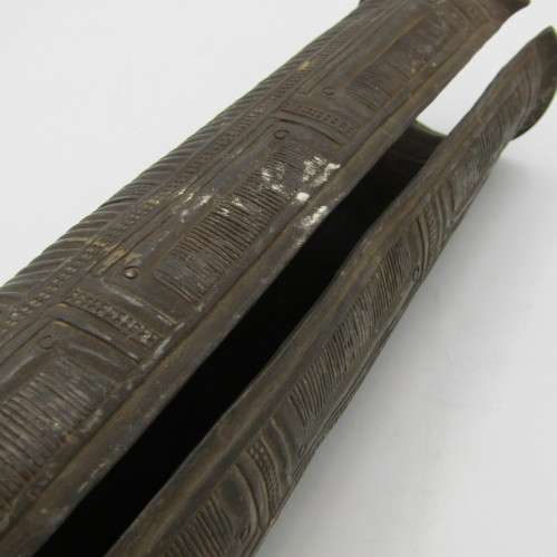 Pair of antique fore arm guards - Tribe Nigeria IGBO