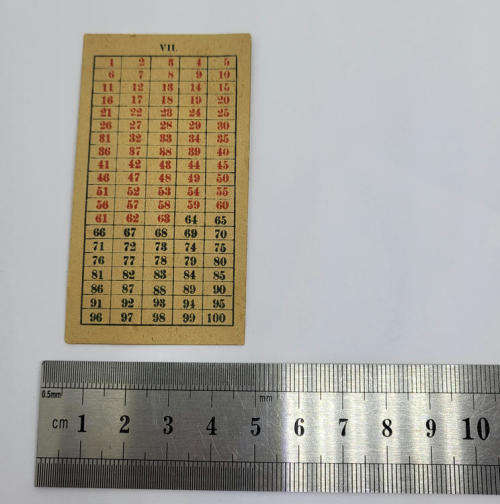 Vintage Paarl Golf Club Rule Card and Score sheet