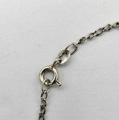 Lot of 2 silver bracelets - 22cm