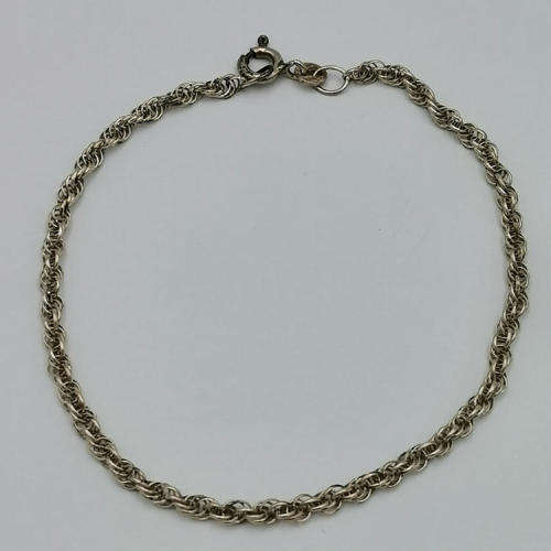 925 Silver bracelet 18cm - weighs 2g
