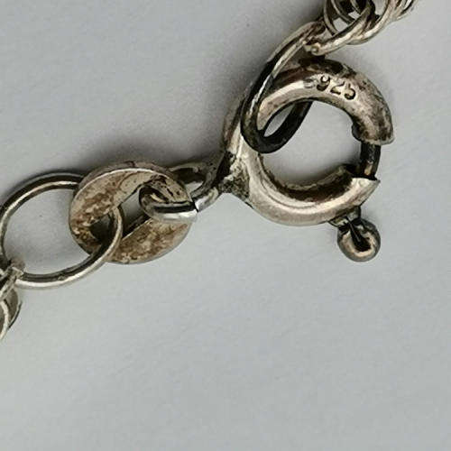 925 Silver bracelet 18cm - weighs 2g