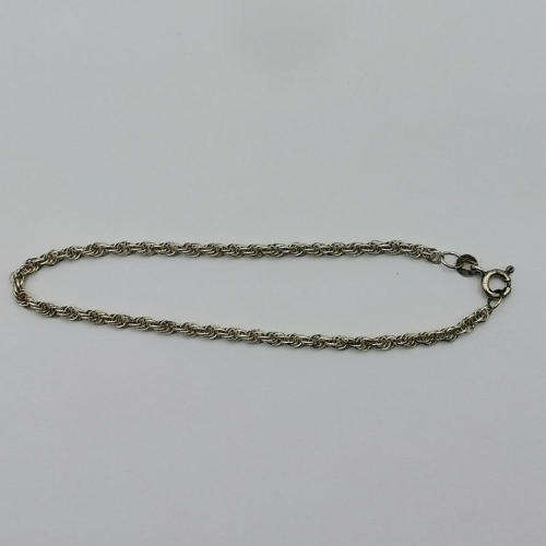 925 Silver bracelet 18cm - weighs 2g
