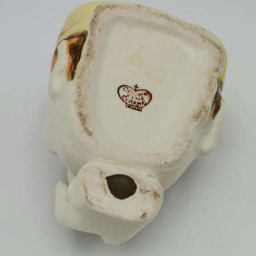 Crown Fine ceramic pirate ashtray