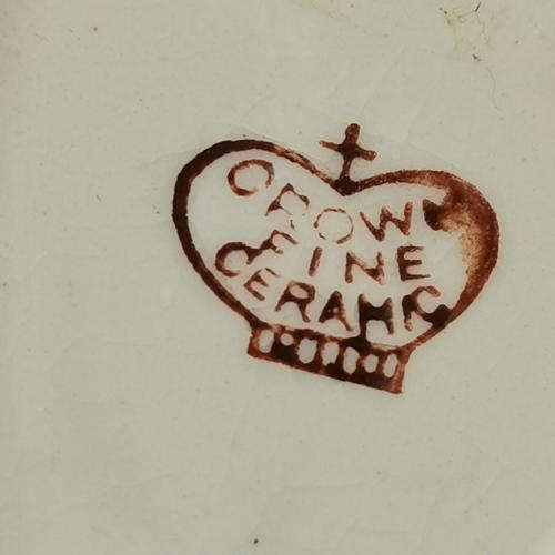 Crown Fine ceramic pirate ashtray