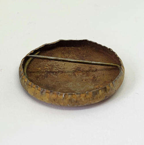 King George V and Queen Mary tinnie badge