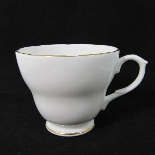 Duchess white and gold porcelain trio
