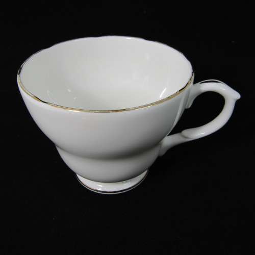 Duchess white and gold porcelain trio