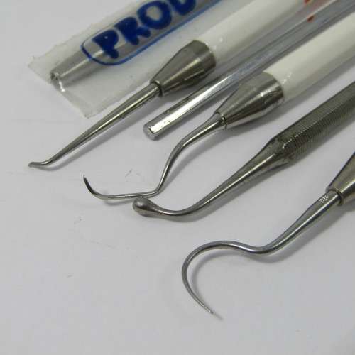 Lot of 7 dentist tools