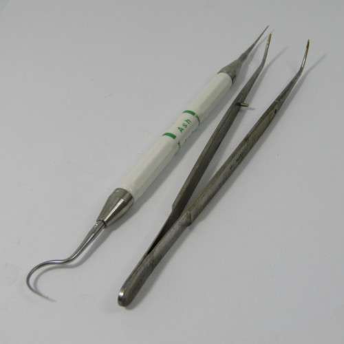 Lot of 7 dentist tools