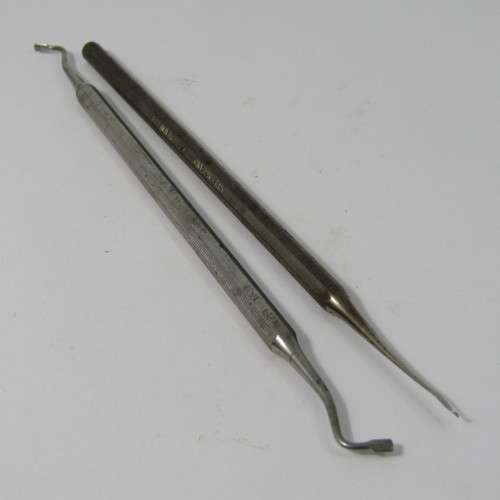 Lot of 9 dentist tools