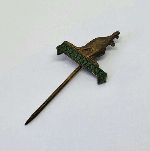 Very early vintage Australia rugby pin badge