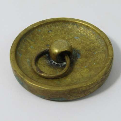 Antique yellow copper bath plug