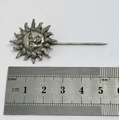 Vintage Sunny face stick pin