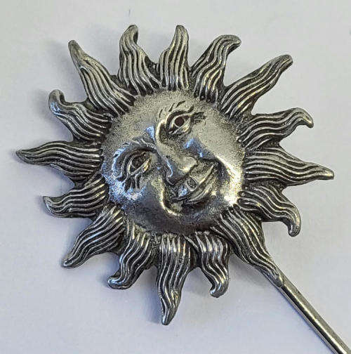 Vintage Sunny face stick pin