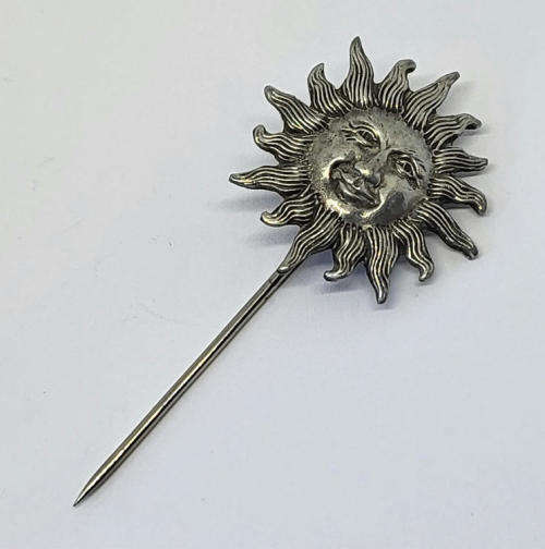 Vintage Sunny face stick pin
