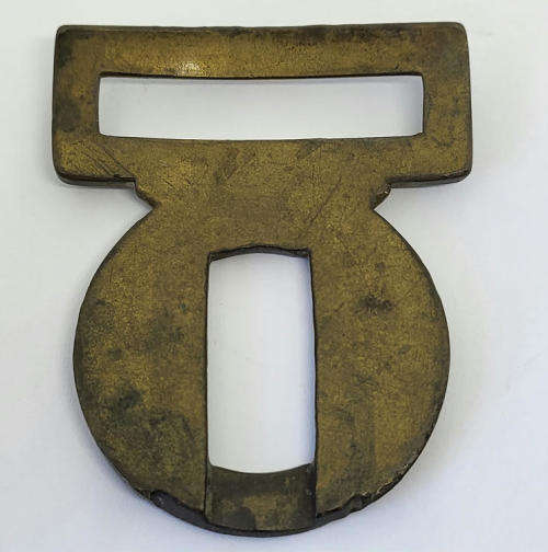 Victorian Royal Marines Gibraltar partial belt buckle