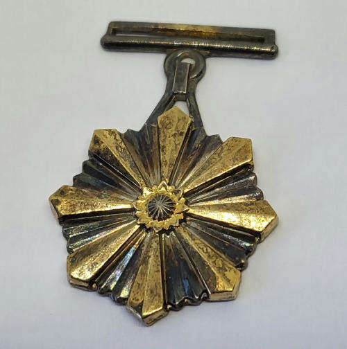 SA Prison Service Silver Officers Merit Miniature Medal