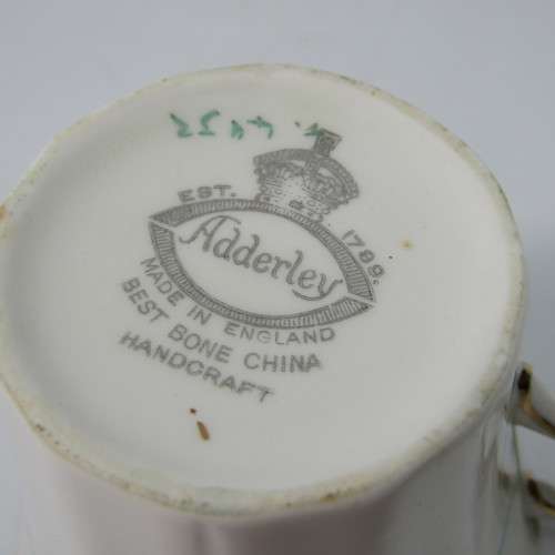Vintage Adderley porcelain trio