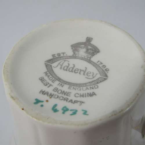Vintage Adderley porcelain trio