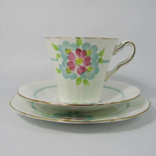 Vintage Adderley porcelain trio