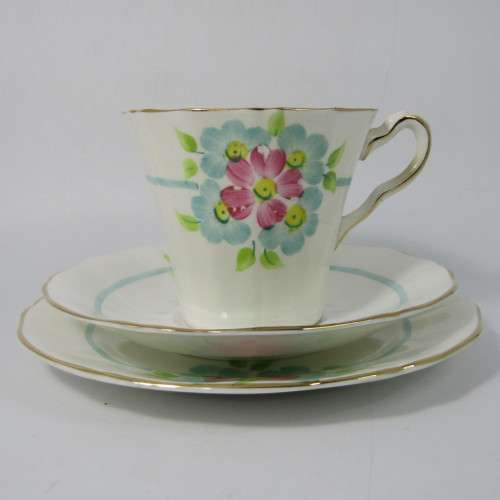 Vintage Adderley porcelain trio