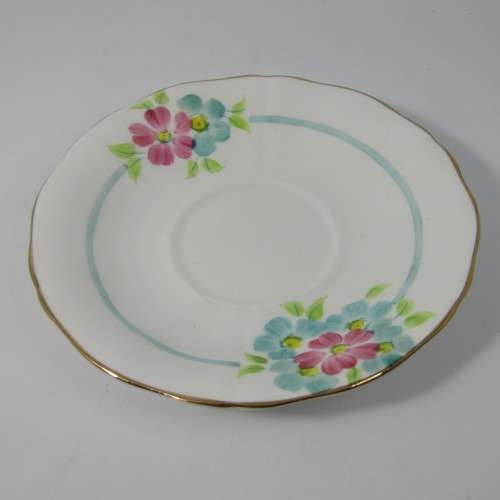 Vintage Adderley porcelain trio