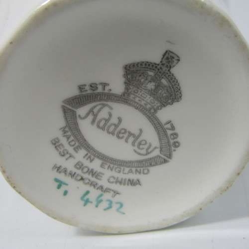 Vintage Adderley porcelain trio