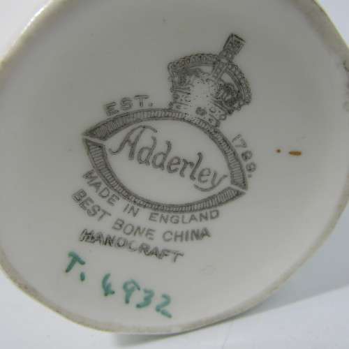 Vintage Adderley porcelain trio