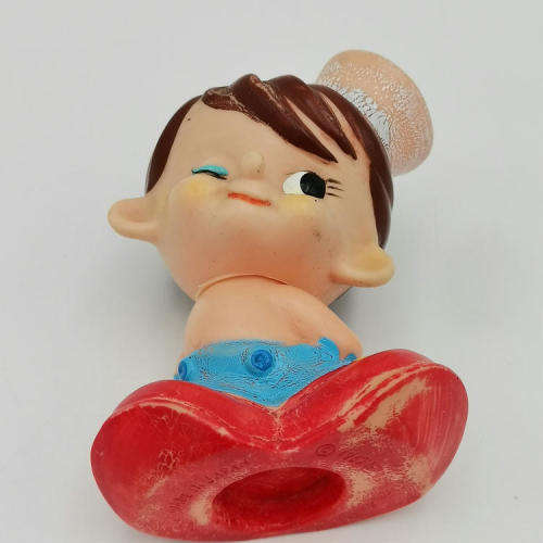 Vintage Yashica Sailor boy mascot rubber doll