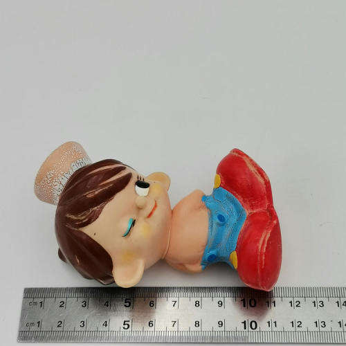 Vintage Yashica Sailor boy mascot rubber doll