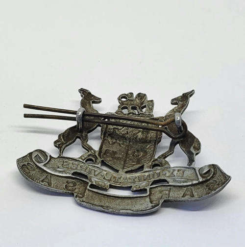 South African Railways office cap badge