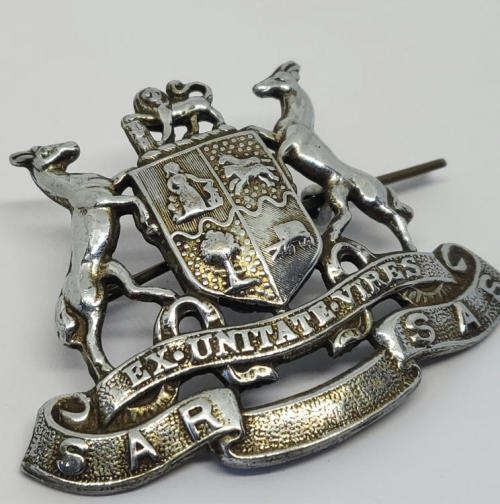 South African Railways office cap badge