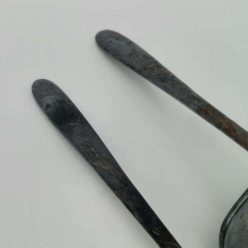 Vintage Baby silverplated feeding set