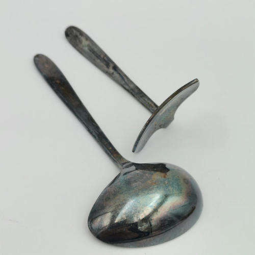 Vintage Baby silverplated feeding set