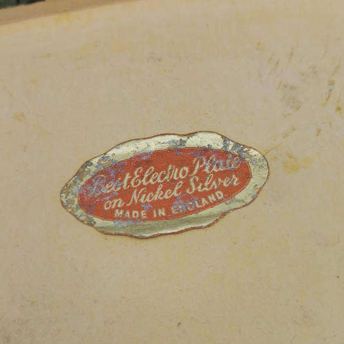 Vintage Baby silverplated feeding set