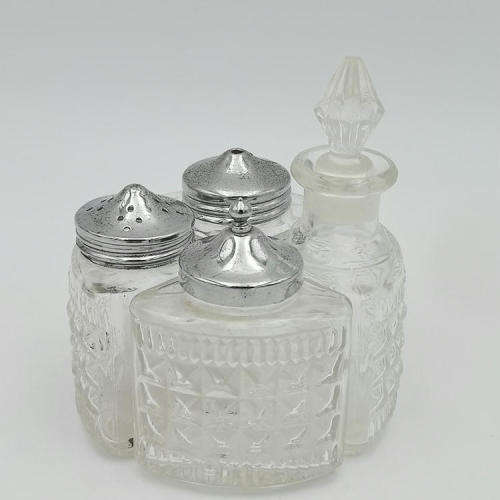 Vintage Salt, Pepper, Mustard and Vinegar set