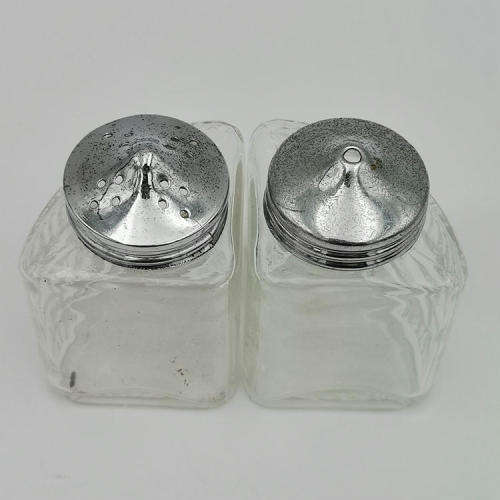 Vintage Salt, Pepper, Mustard and Vinegar set