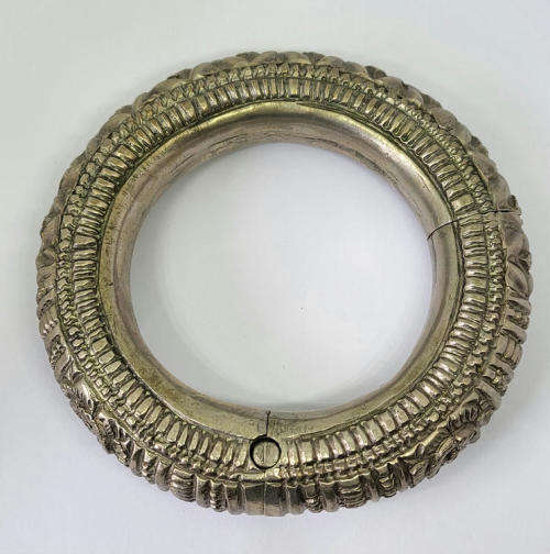 Vintage Indian silver bangle - Weighs 154 grams - test as 50% silver