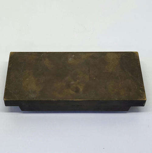 Stellenbosch Farmer`s Winery SFW brass die punch/printers block